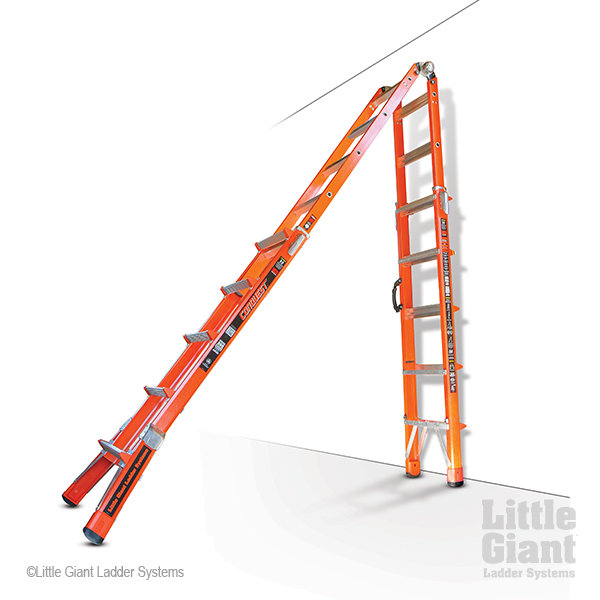 Échelle pliante Little Giant Conquest 4x4 fibre de verre - Ladder
